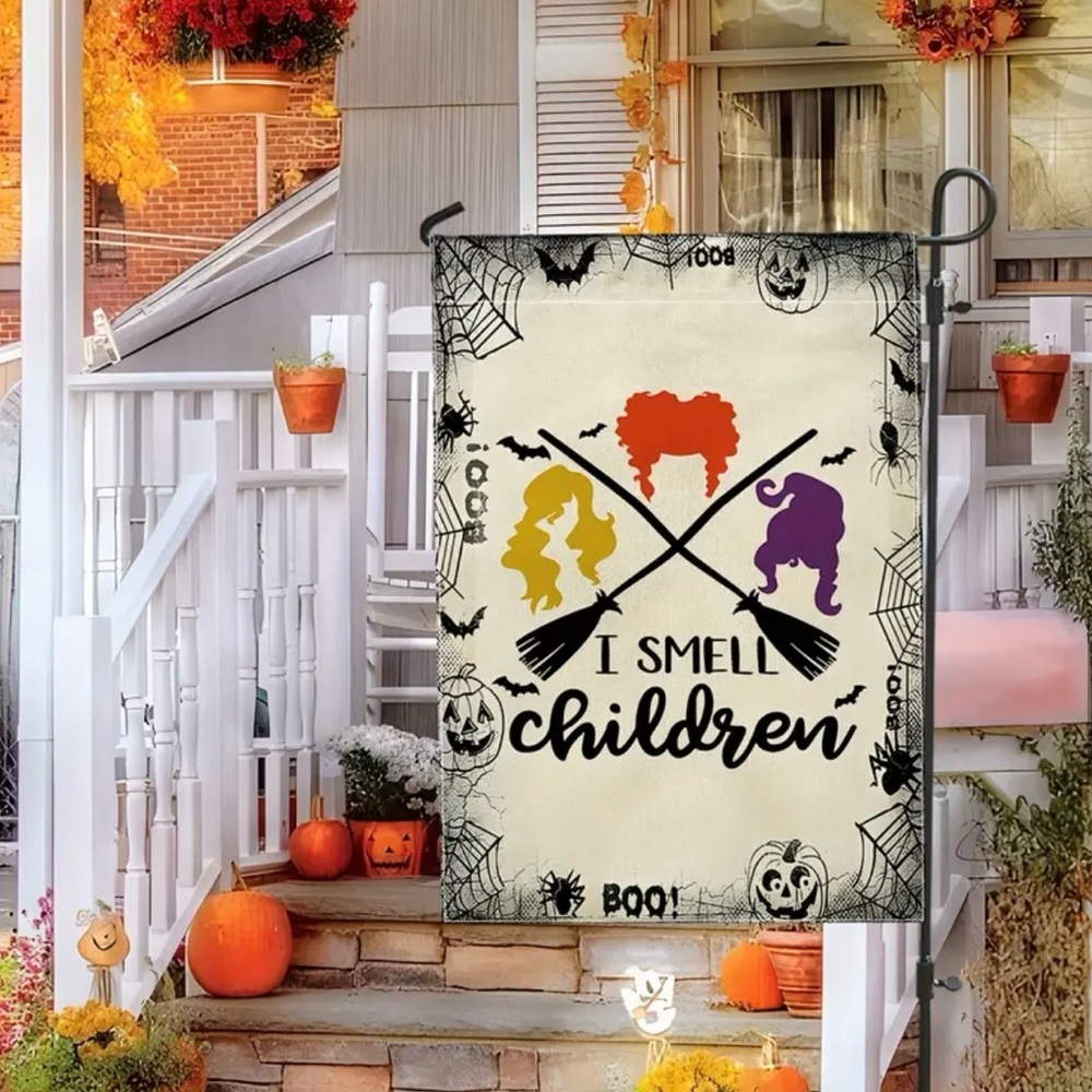 HALLOWEEN GARDEN FLAG, NWT - Picture 4 of 6